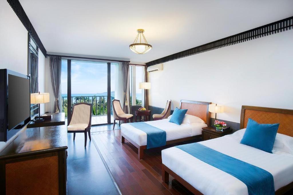 อินเตอร์เนชั่นนอลเอเชียแปซิฟิกคอนเวนชั่นเซนเตอร์ Hotel ซานย่า ภายนอก รูปภาพ